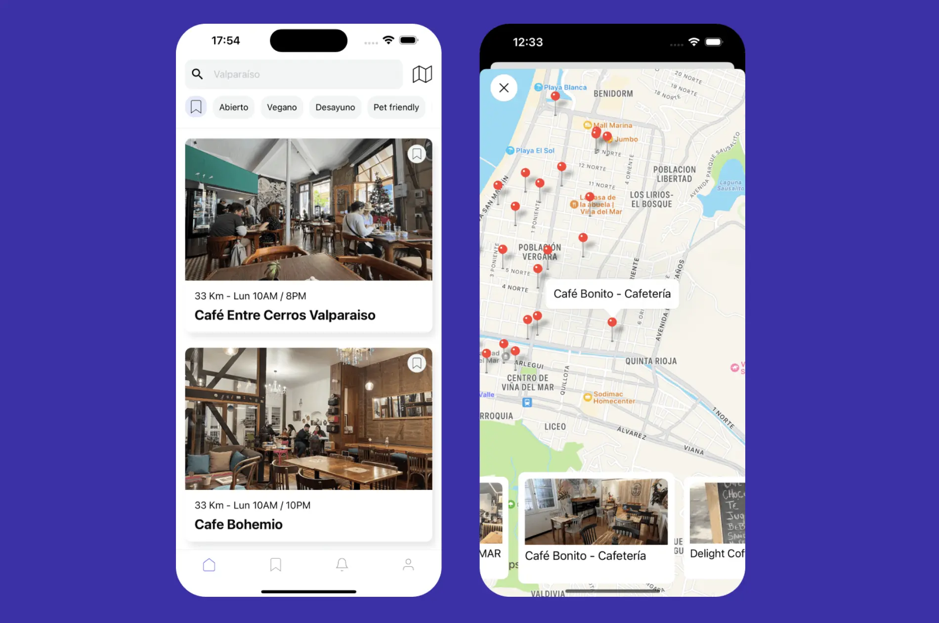 Coffeed - Aplicación Móvil React Native